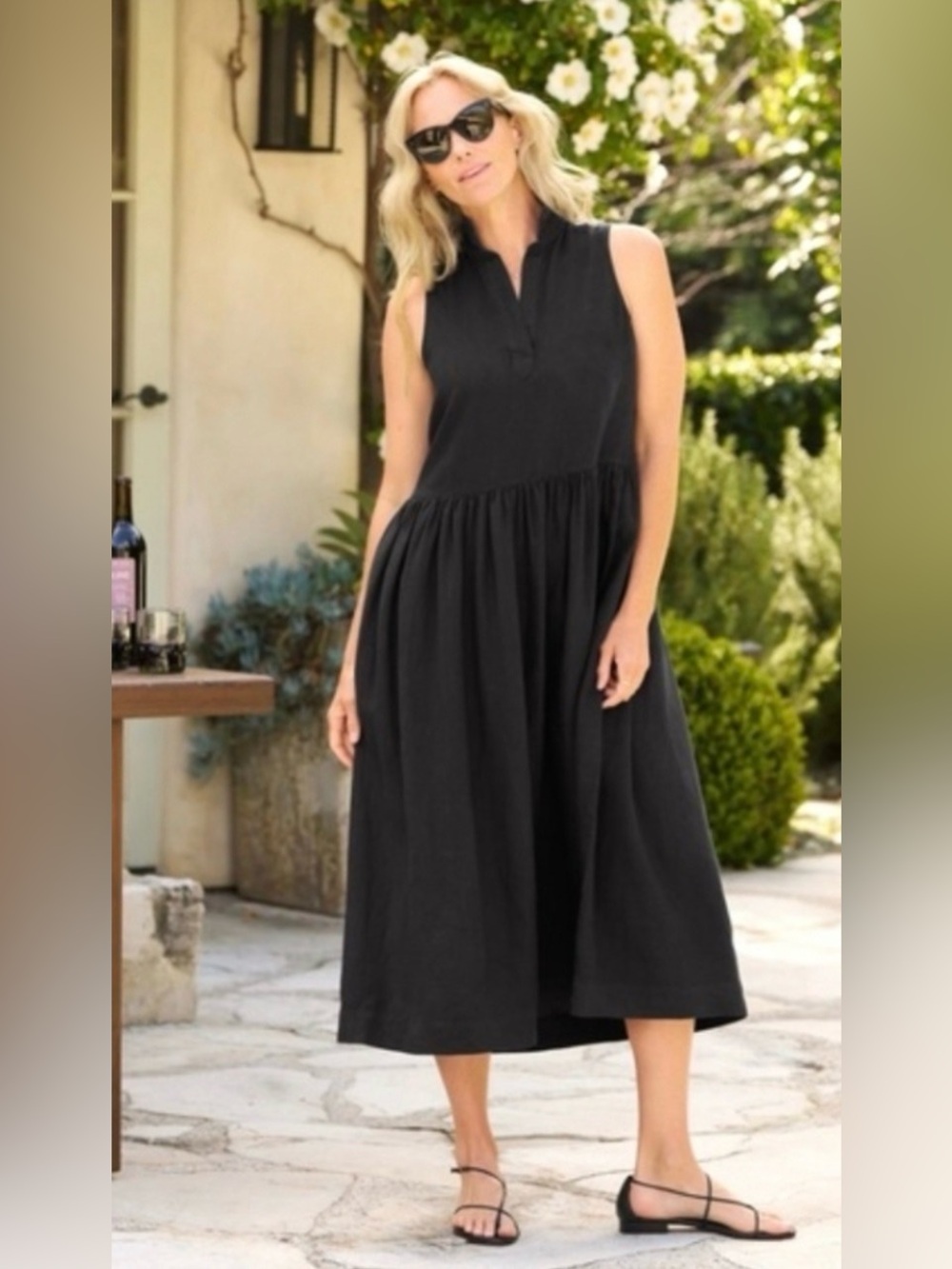 Frank & Eileen Daphne Maxi dress Linen